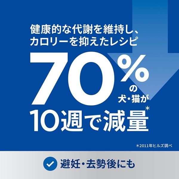 サイエンスダイエット減量サポート　１歳以上　猫用　チキン 