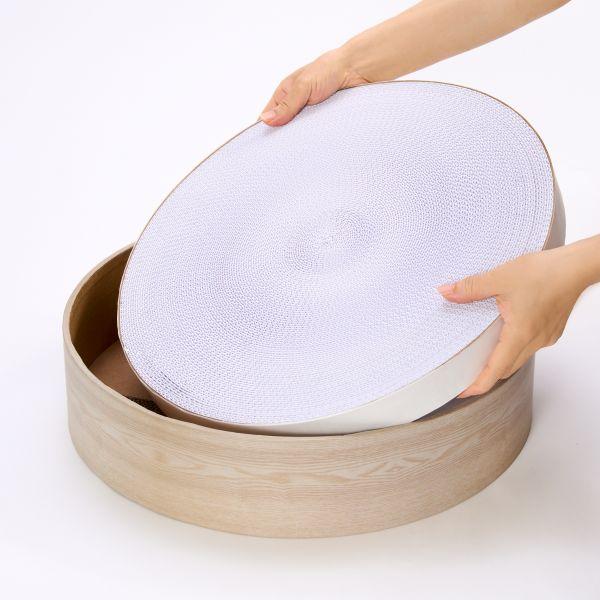 ガリガリスイート　ディッシュ 爪とぎ部分は取り換えられるのでコスパ◎