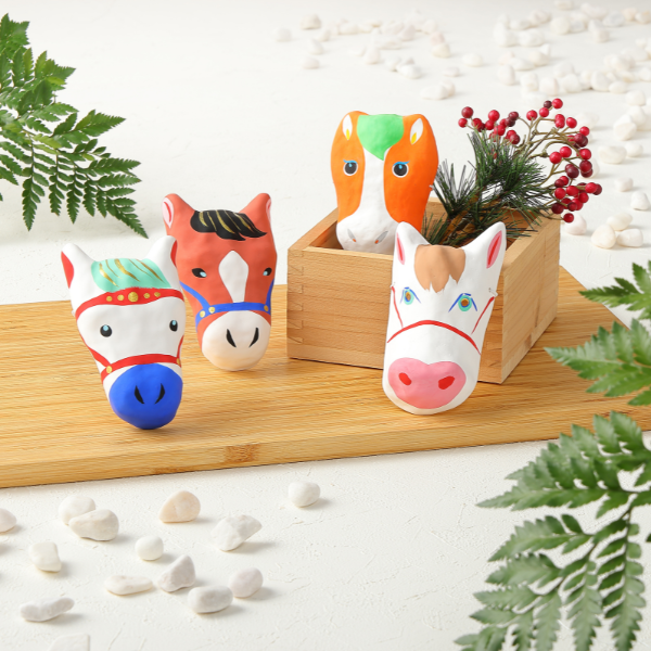 ドットわん究極のご褒美　午（うま）おせち ※お面の種類はお選びいただけません。寿限定となります。七宝にく、七宝さかなには付属しません。