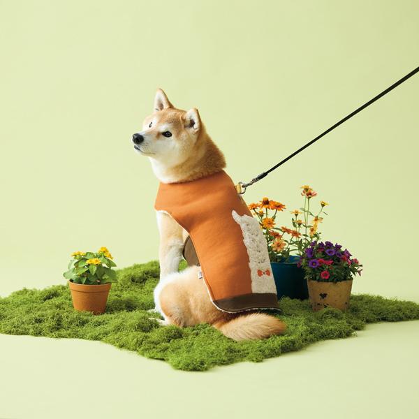 【PEPPY　LIFE】着せるのらくちんウェア（マントタイプ） アルパカ（バスト56のサイズを着用　モデルサイズ：バスト56cm）