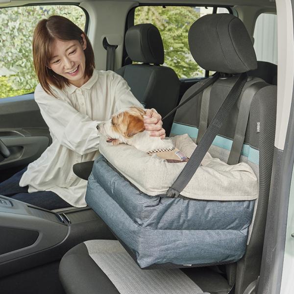 座ったまま景色が見えるドライブボックス（旧：ソファボックス） 本体・グレー＋インナーカバー（通年）