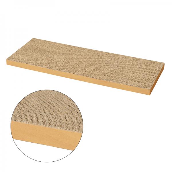 穴あけ不要 壁に貼るだけマグネット爪とぎ ナチュラルブラウン