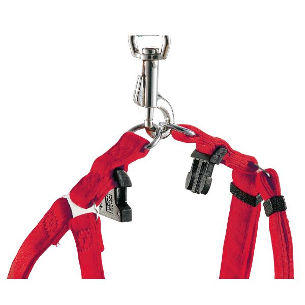 【PEPPY LIFE】抜けにくいスイングハーネス 安心のダブルリング。万が一バックルが外れてもリングは繋がったまま！