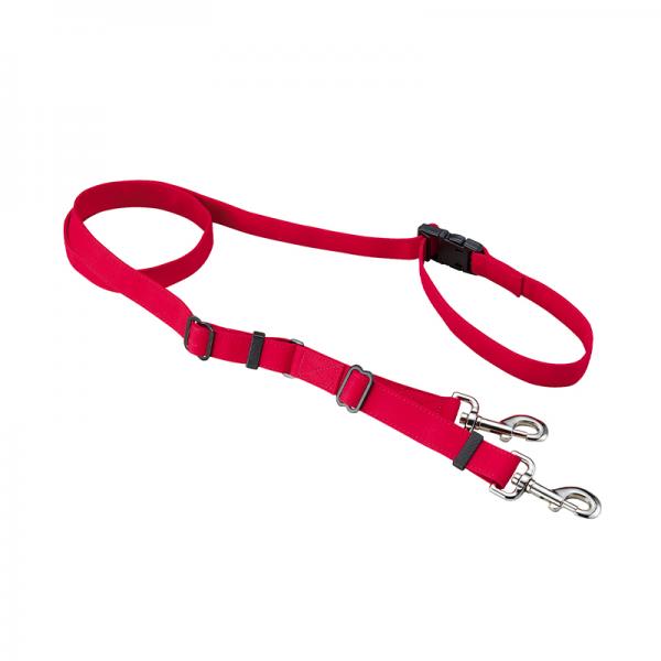 【PEPPY　LIFE】２ＷＡＹダブルナスカンリード カーマインレッド