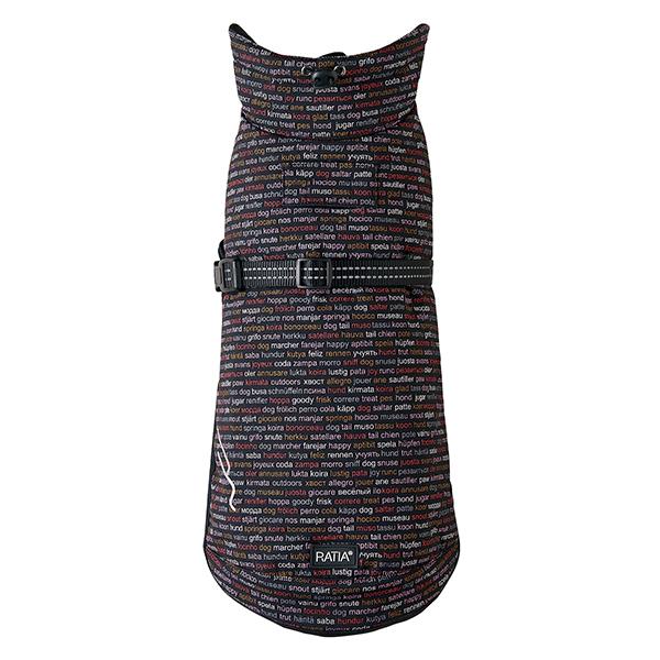 ラティア×ハクサン　ダウンジャケット グラフィコレッド