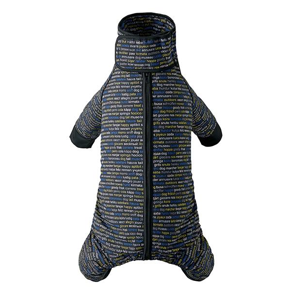 ラティア×ハクサン　オーバーオール グラフィコブルー