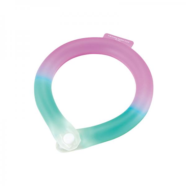 虫よけ蓄光ネッククールカラー パープルスカイ