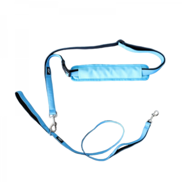 ハクサン　ゼロショルダーパッド＆リードセット ブラック×ターコイズ