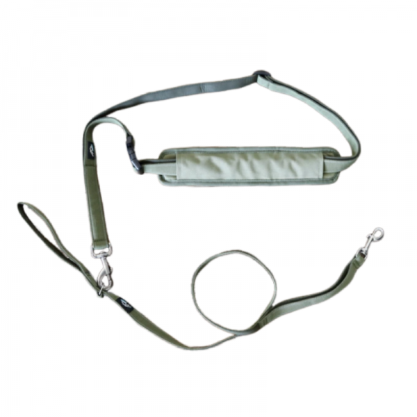 ハクサン　ゼロショルダーパッド＆リードセット モス×グリーン