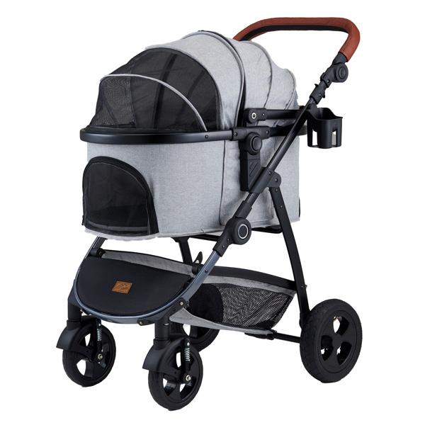 ハクサン　ファーストストローラーＭＩＮＩ ライトグレイ