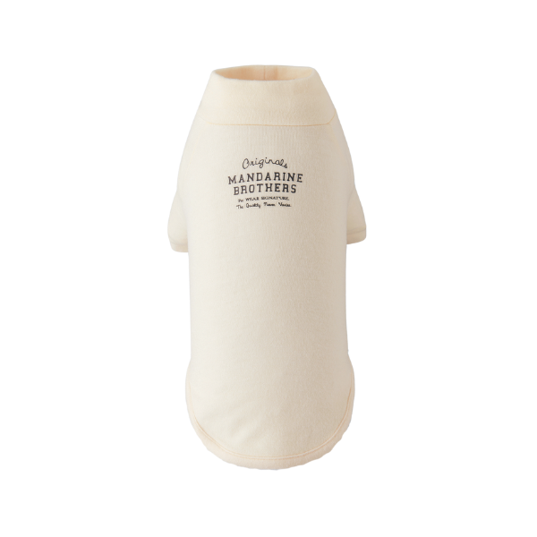 【マンダリンブラザーズ】スキンタイトウォームＴシャツ アイボリー