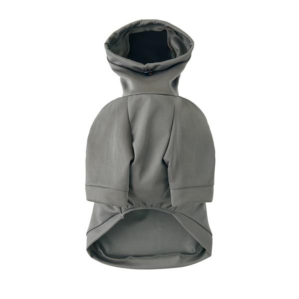 【マンダリンブラザーズ】レインプルーフ プルオーバー グレー／腹側