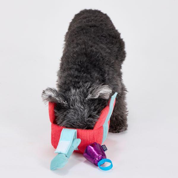 ギフト ボックストイ コーラル・トリーツポケットにおやつを隠せる♪