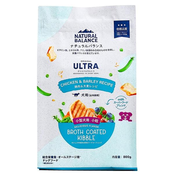 ナチュラルバランス　オリジナルウルトラ　犬用　鶏肉＆大麦　小粒　全年齢用 