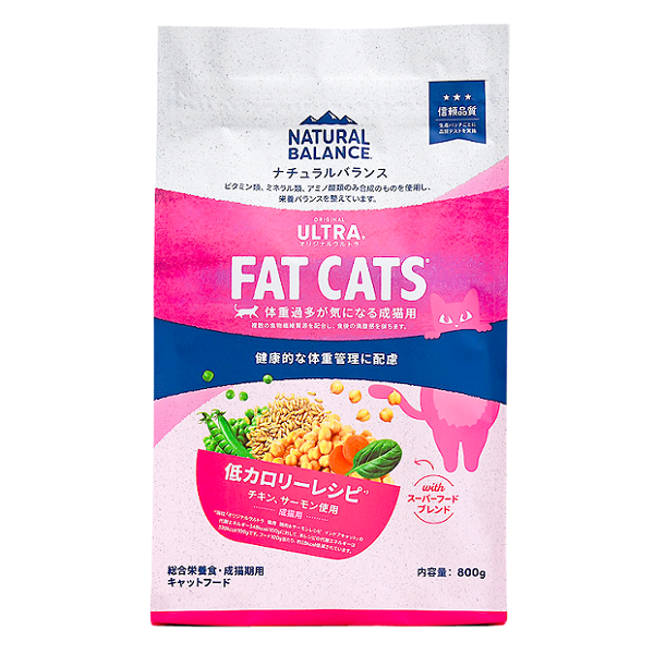 ナチュラルバランス　オリジナルウルトラ　成猫用　チキン＆サーモン　低カロリー 