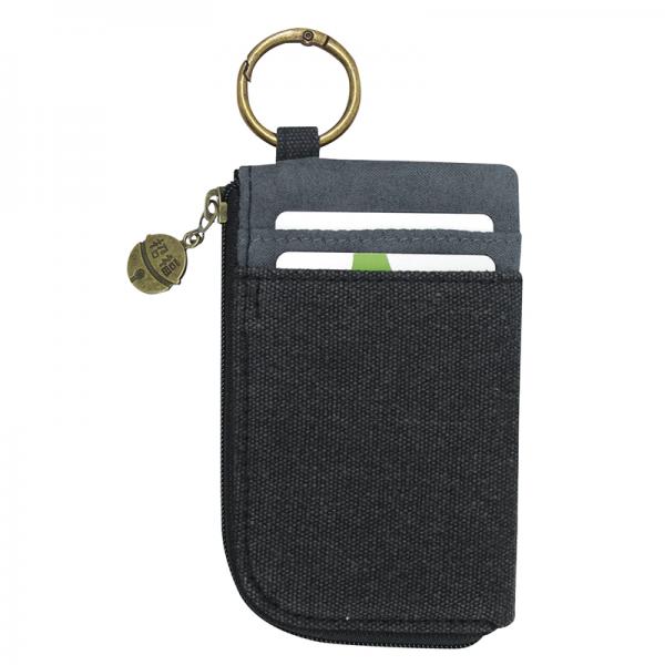 フラグメントケース ブラック／背面