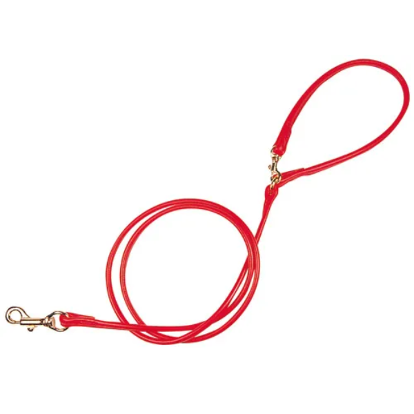 BIRDIE（バーディ）まるめ革リード レッド