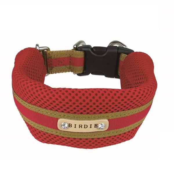 BIRDIE(バーディ) ラッセルクッションカラー レッド