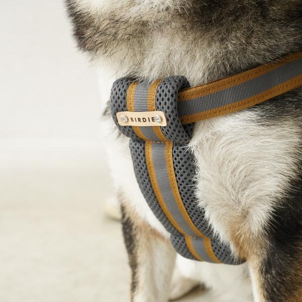 BIRDIE(バーディ) ラッセルクッションハーネス グレー