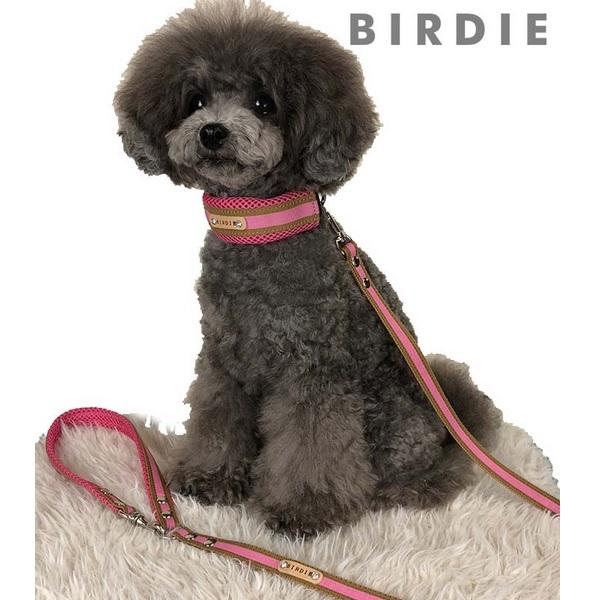 BIRDIE(バーディ) ラッセルクッションリード ピンク／ラッセルクッションカラー（別売）とお揃いで使えます。