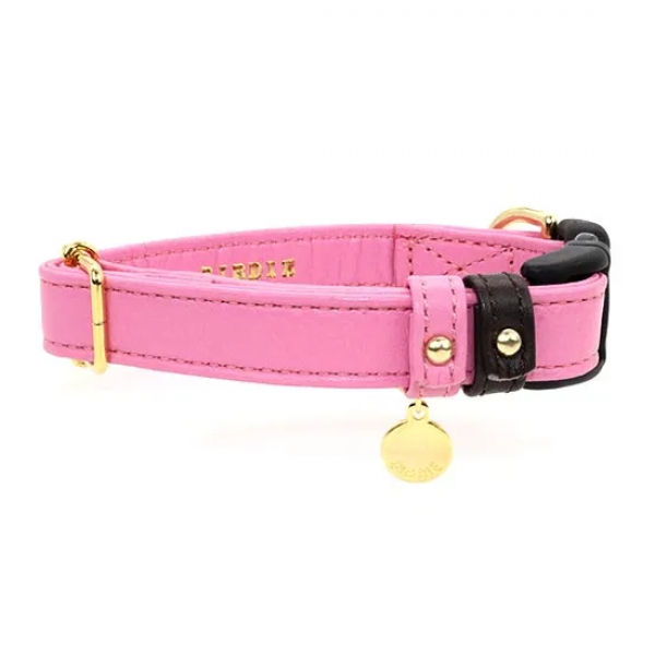 BIRDIE（バーディ）ジェントルレザーカラー ピンク