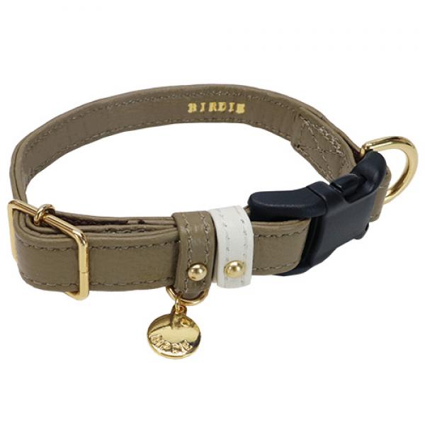 BIRDIE（バーディ）ジェントルレザーカラー グレージュ