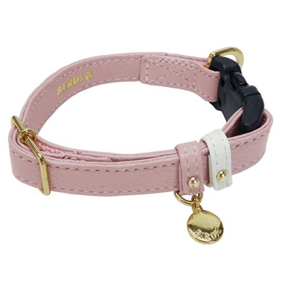 BIRDIE（バーディ）ジェントルレザーカラー スモーキーピンク