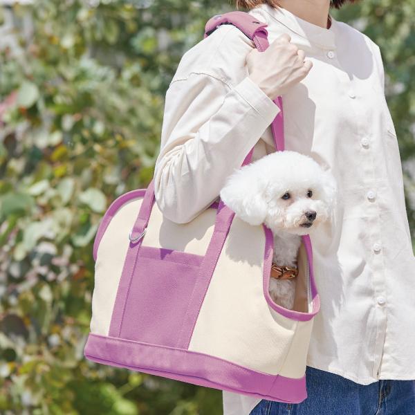 １０カラーキャリーバッグ ラベンダー・L