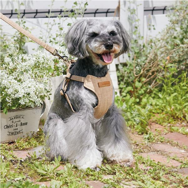 Toto&Pal（トトパル）　ソフトフィットハーネス ベージュ