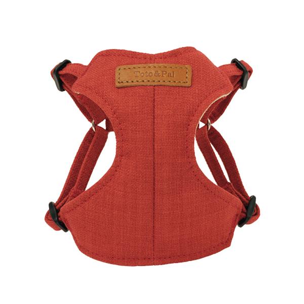 Toto&Pal（トトパル）　ソフトフィットハーネス レンガ