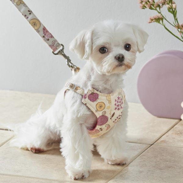 Toto&Pal(トトパル）フルリールフィットハーネス ピンク　※リードは付属しません