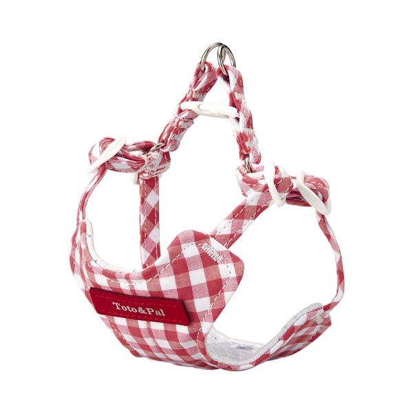 マンチェスタークールハーネス 安心のダブルリング。/胴体を下から面で支える構造。