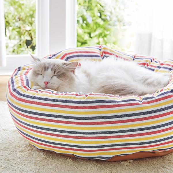 さわやかコットン ベーグルベッド（旧：さわやかマリンベーグルベッド） S・トリコ