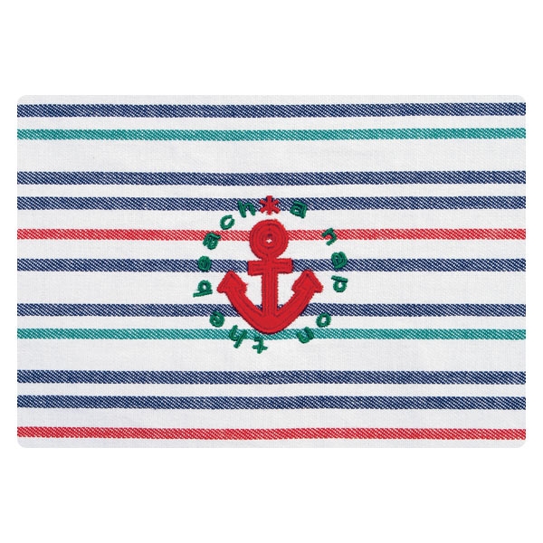 さわやかコットン ベーグルベッド（旧：さわやかマリンベーグルベッド） マルチ