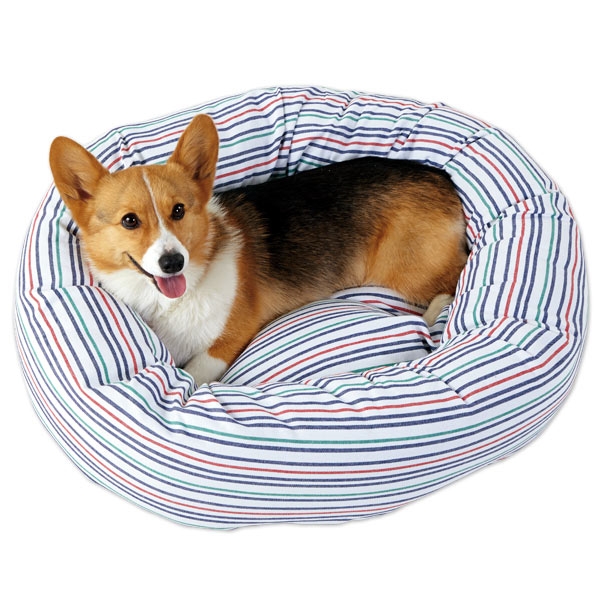 さわやかコットン ベーグルベッド（旧：さわやかマリンベーグルベッド） M・マルチ