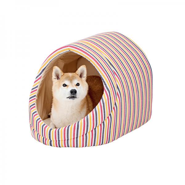 さわやかコットン ドームベッド（旧：さわやかマリンドームベッド） S・トリコ・モデル体重9.2㎏