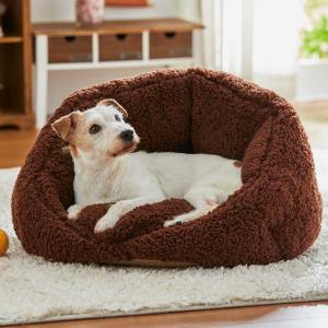 抗菌防臭ふんわりかまくらベッド 犬用ベッド ペットベッド クッション ペット用品の通販サイト ペピイ Peppy