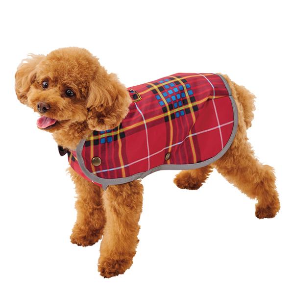 2025年モデル【PEPPY　LIFE】らくちんレインコート レッドチェック