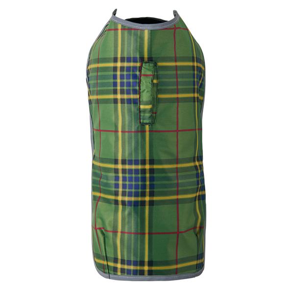 2025年モデル【PEPPY　LIFE】らくちんレインコート グリーンチェック