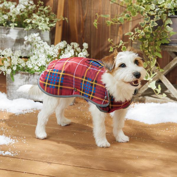 2025年モデル【PEPPY　LIFE】らくちんあったかレインコート レッドチェック