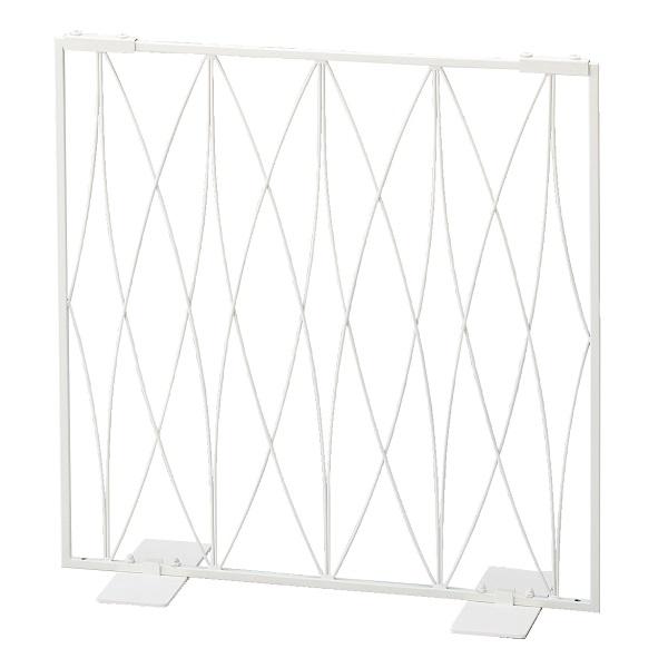 プチクール ペットゲート 扉なし(オーバル)ミルク