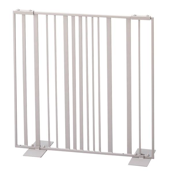 プチクール ペットゲート 扉なし（ストライプ）ラテ