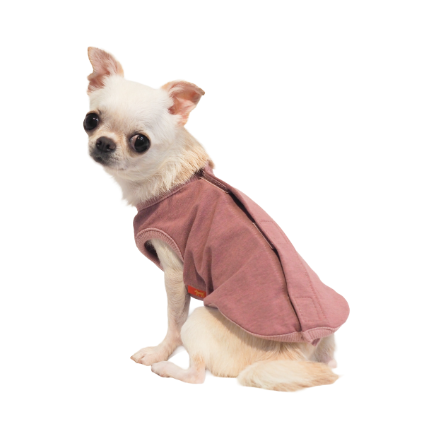 リカバリーわん　ベルクロタンク ピンク