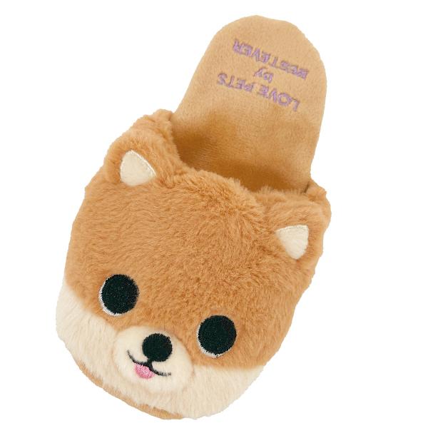 わんこのおもちゃ　スリッパ ポメラニアン