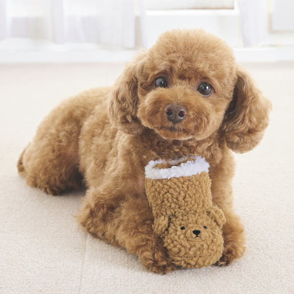 わんこのブーツおもちゃ 