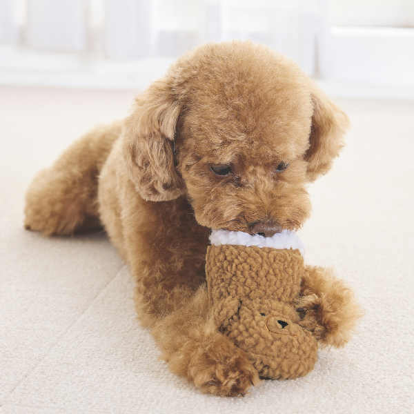 わんこのブーツおもちゃ 