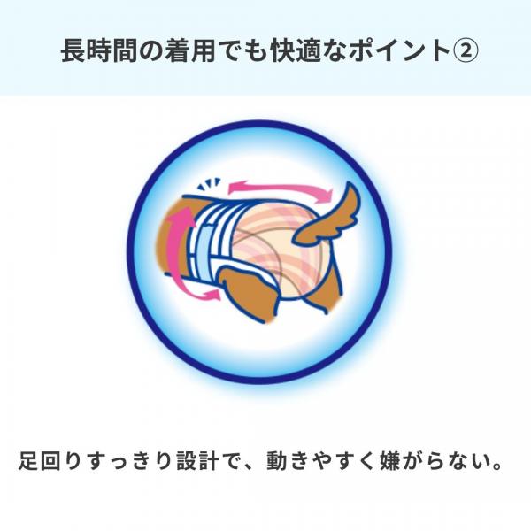 マナーウェア長時間快適オムツ女の子用（SSS,SS,S,M,Lサイズ）（ユニ・チャーム） 