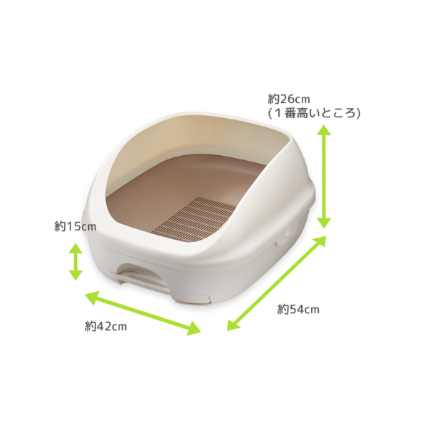 デオトイレハーフカバー本体セット 