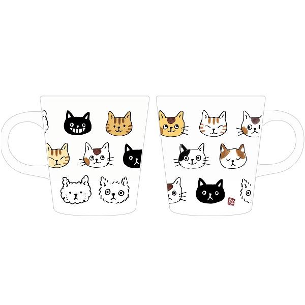 マグカップ ねこ・顔