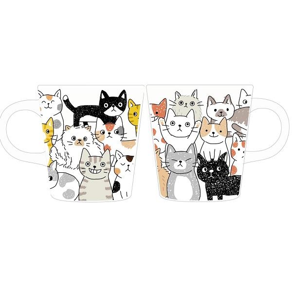 マグカップ ねこ・全身